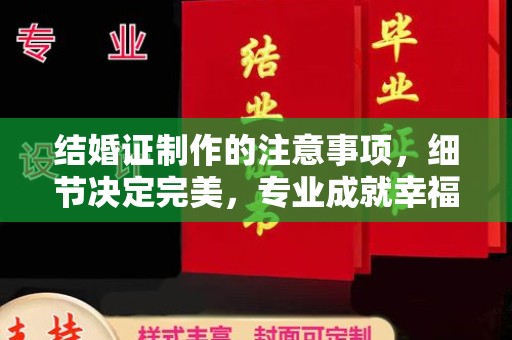 罗山结婚证制作的注意事项，细节决定完美，专业成就幸福