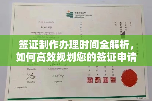 罗山签证制作办理时间全解析，如何高效规划您的签证申请流程